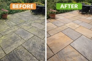 Patio pressure washing - Jet Power Pressure Washing Bodmin