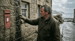 Cornwall property owner inspects weathered exterior